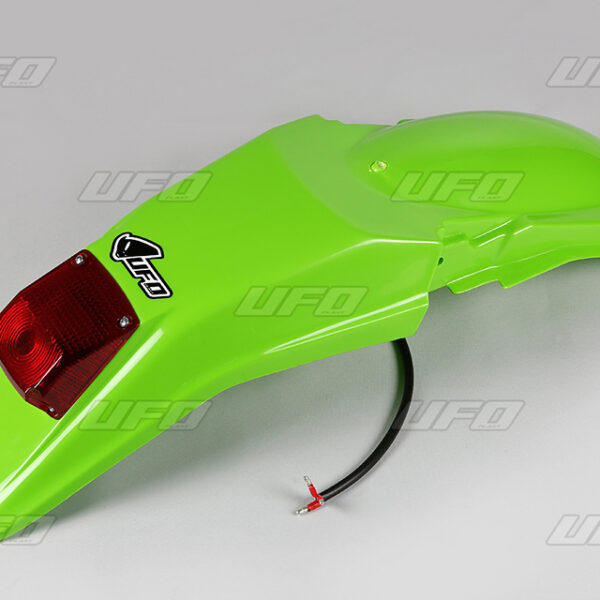 Błotnik Tył Kawasaki KDX 200 ’95-18 z Lampką Kolor Zielony | UFO