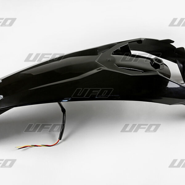 Błotnik Tył KTM SX/SX-F ’11-’13 z Lampą Kolor Czarny ( Enduro z Lampką LED ) | UFO