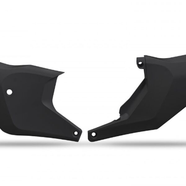 Boczki Tylne Husqvarna TC 125 / 250 ’23-’26, TE 150 / 250 / 300 ’24-’26, FC / TX / FX / FE 300 / 350 / 450 / 501 ’24-’26, Kolor Czarny | UFO