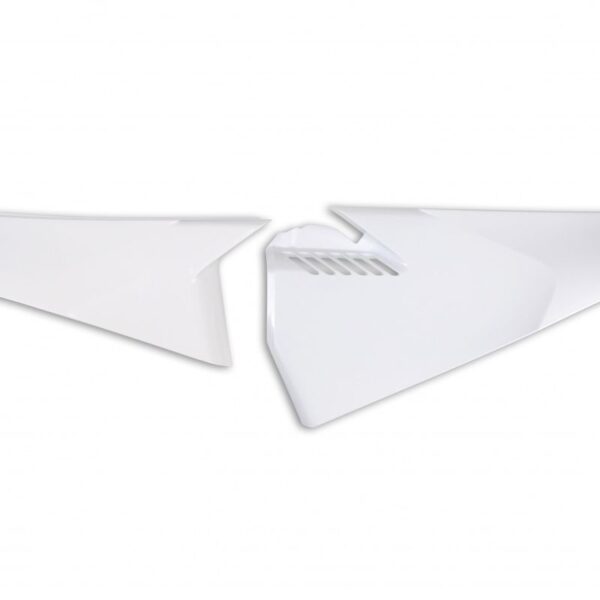 Boczki Tylne Husqvarna TC 125/250, FC 250/350/450 ’19-22, TE 150/250/300, TX 250/300, FE 250/350/450/501 ’20-23, Kolor Biały | UFO