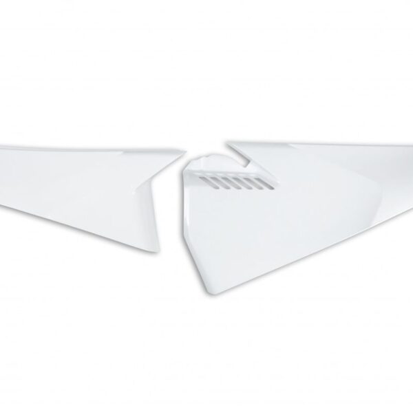 Boczki Tylne Husqvarna TC 125/250, FC 250/350/450 ’19-22, TE 150/250/300, TX 250/300, FE 250/350/450/501 ’20-23, Kolor Biały | UFO