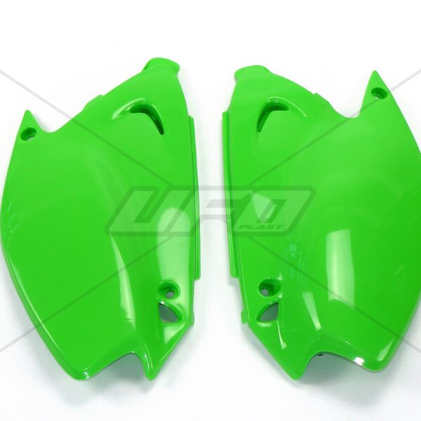 Boczki Tylne Kawasaki KX 125/250 ’03-’17 Kolor Zielony | UFO