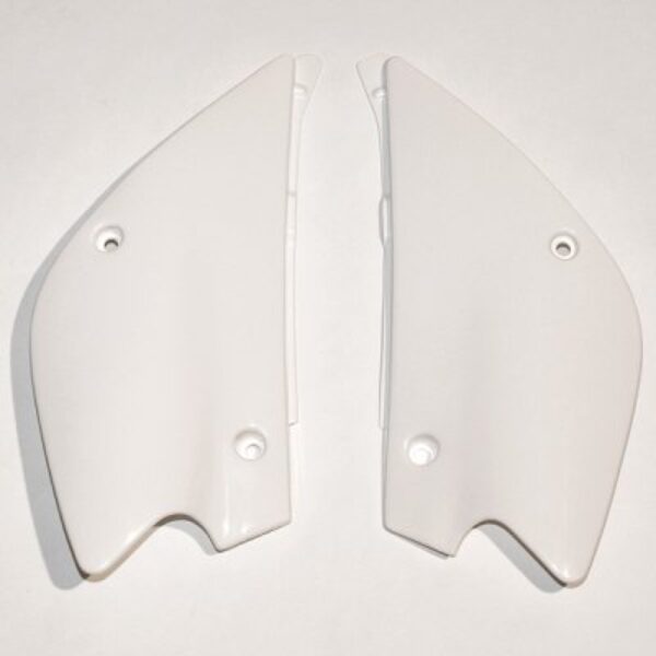 Boczki Tylne Kawasaki KX 80 ’98-’00, KX 85 ’01-’13 Kolor Biały | UFO