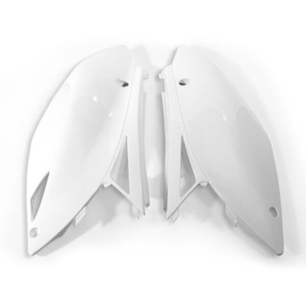 BOCZKI TYLNE Kawasaki KXF 450 ’09-’11, KXF 250 ’09-’12, Kolor Biały – | UFO