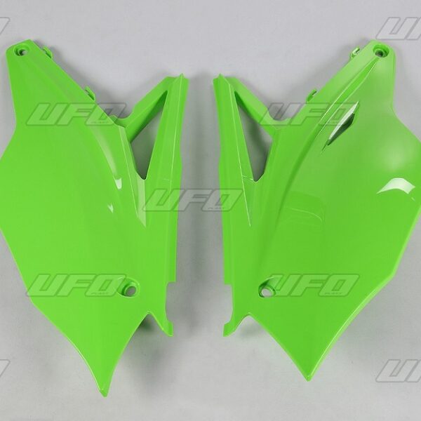 Boczki Tylne Kawasaki KXF 450 ’16-’18, KXF 250 ’17-’20 Kolor Zielony | UFO