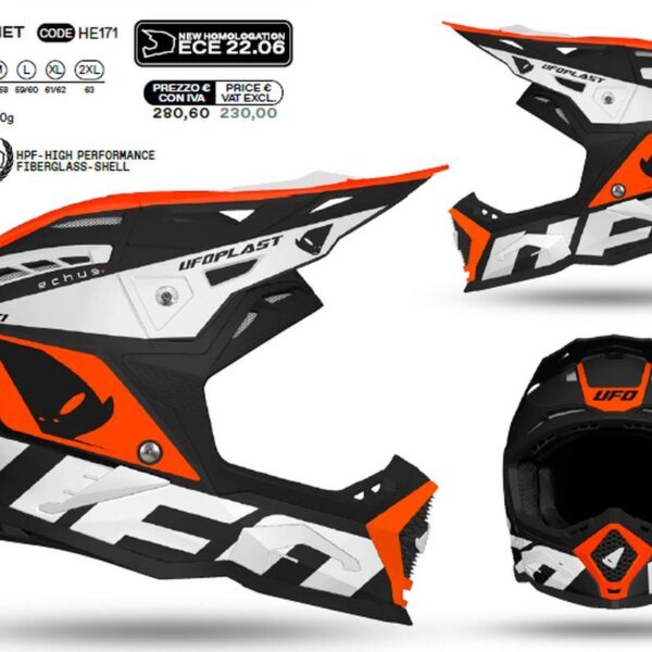 Kask motocyklowy – HE171L