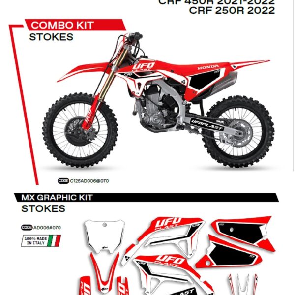 Komplety naklejek – HONDA CRF 250R (2021-2022) – AD006070