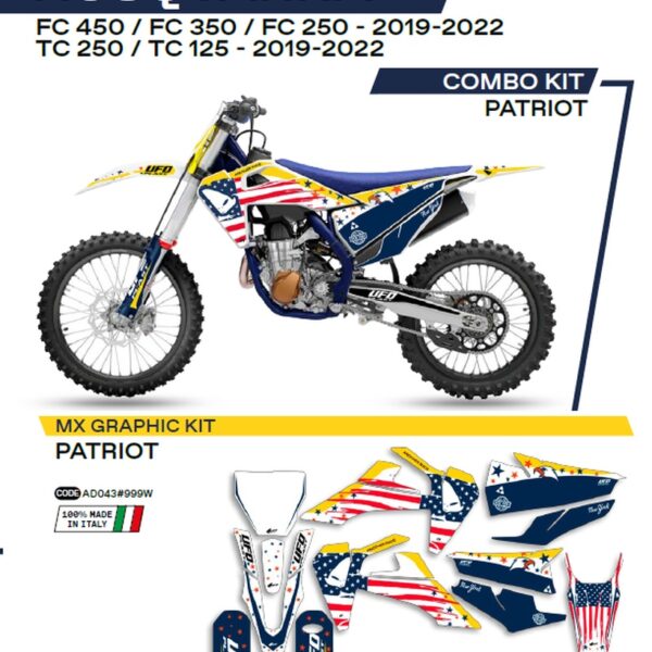 Komplety naklejek – HUSQVARNA TC 125/250 (2019-2022)