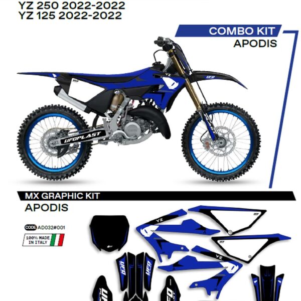 Komplety naklejek – YAMAHA YZ 125/250 APODIS KO…
