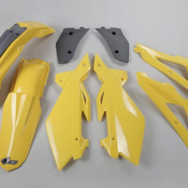 Komplet Plastików Husqvarna TC 125/250 ’05-07 Kolor Żółty / Szary (Hu602E103) | UFO