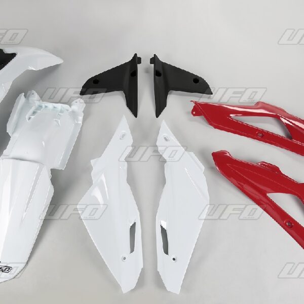 Komplet Plastików Husqvarna TC 450 4T ’08-’10 Kolor OEM (Biały/Czerwony/Czarny) (Hu609E999) | UFO