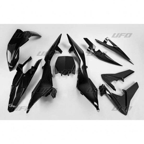 Komplet Plastików Husqvarna TC 499 4T ’11-’13 Kolor Czarny (Hu612E001) | UFO