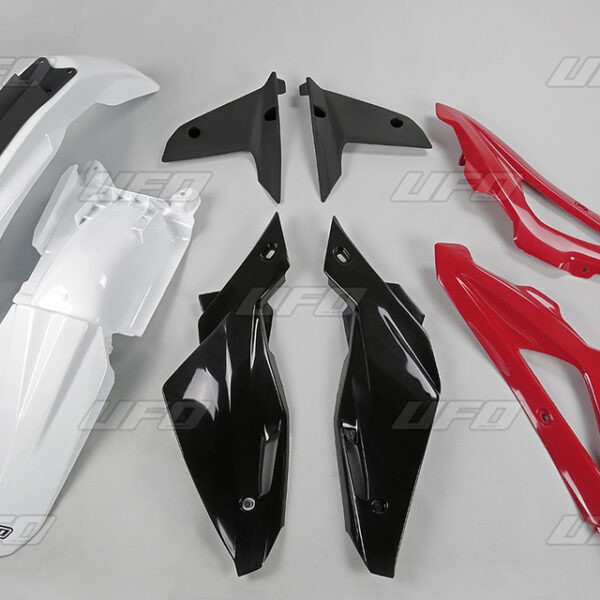 Komplet Plastików Husqvarna TC 4T ’08-’10 Kolor OEM (Biały/Czerwony/Czarny) (Hu607E999) | UFO