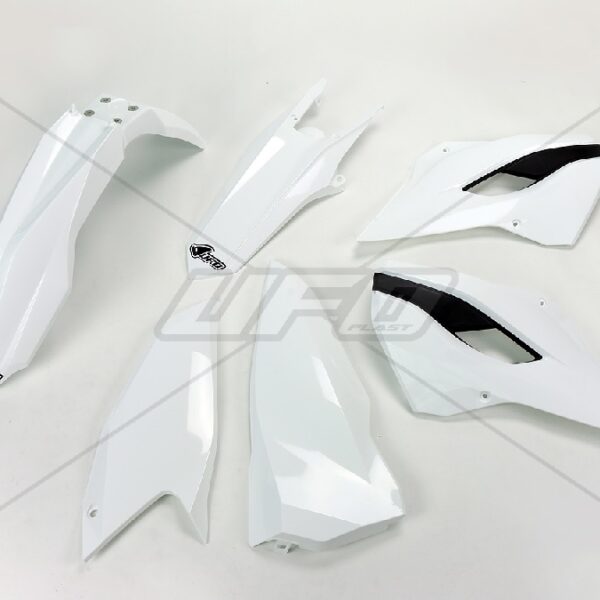 Komplet Plastików Husqvarna TE/FE 125/250/300/350/450 ’14 Kolor OEM (Biały) (Hu614E999) | UFO