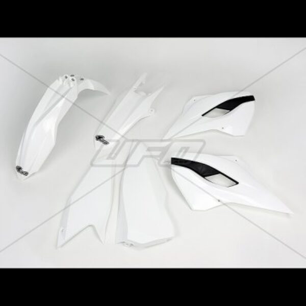 Komplet Plastików Husqvarna TE/FE 125/250/300/350/450 ’15-’16 Kolor Biały (Hu615E041) | UFO