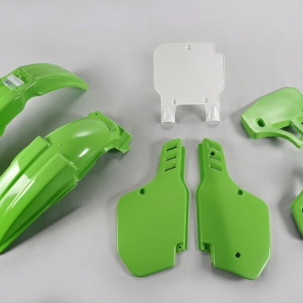 Komplet Plastików Kawasaki KX 250 ’89, KX 500 ’89-’92 Kolor OEM (Zielony/Biały) (KA189E999) | UFO