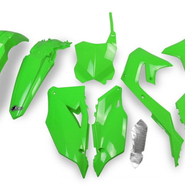 Komplet Plastików Kawasaki KXF 250 ’21-24, KXF 450 ’19-23 Kolor OEM ’20 (ZIELONY) (KA227E999A) | UFO