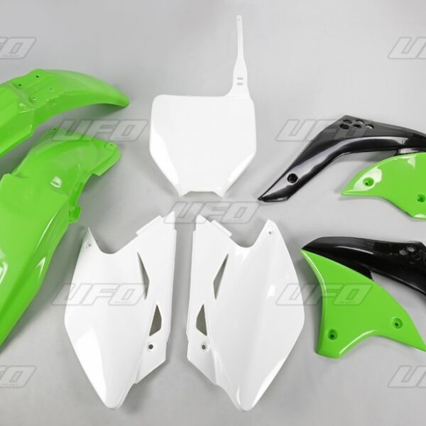 Komplet Plastików Kawasaki KXF 450 ’06 Kolor OEM (Zielony/Biały) (KA205E999) | UFO