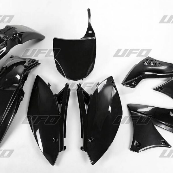 Komplet Plastików Kawasaki KXF 450 ’09-’11 Kolor CZARNY (KA213E001) | UFO