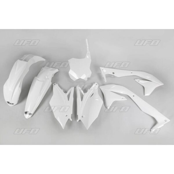 Komplet Plastików Kawasaki KXF 450 ’18 Kolor Biały (KA226E047) – | UFO