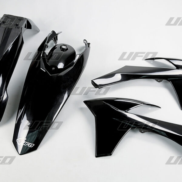 Komplet Plastików KTM EXC ’12-’13 Kolor CZARNY (KT513E001) | UFO