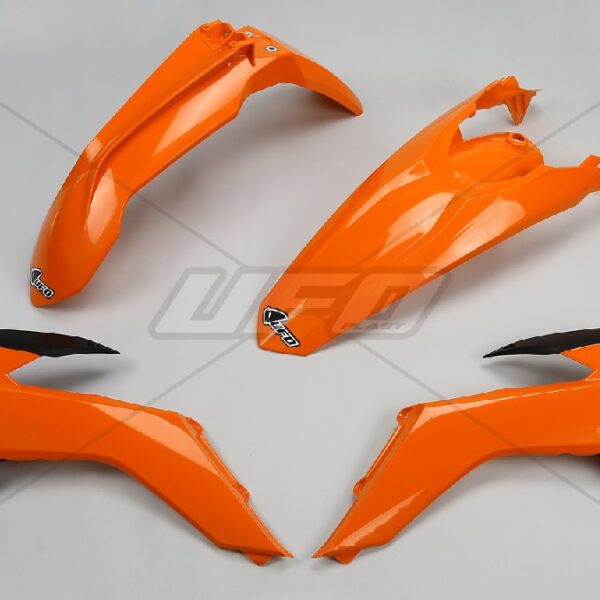 Komplet Plastików KTM EXC ’14-’16, Kolor OEM ’14 (Pomarańczowy/Czarny) (KT516E999) | UFO