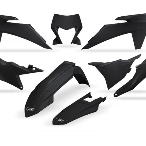 Komplet Plastików KTM EXC 150 / 250 / 300 TBI ’24-’25, EXC-F 250 / 350 / 450 / 500 ’24-’25 Kolor Biały | UFO