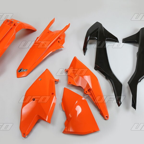 Komplet Plastików KTM EXC/EXC-F TPI ’17-’19, Kolor OEM ’17 i ’19 OEM (Pomarańczowy/Czarny) (KT518E999) | UFO