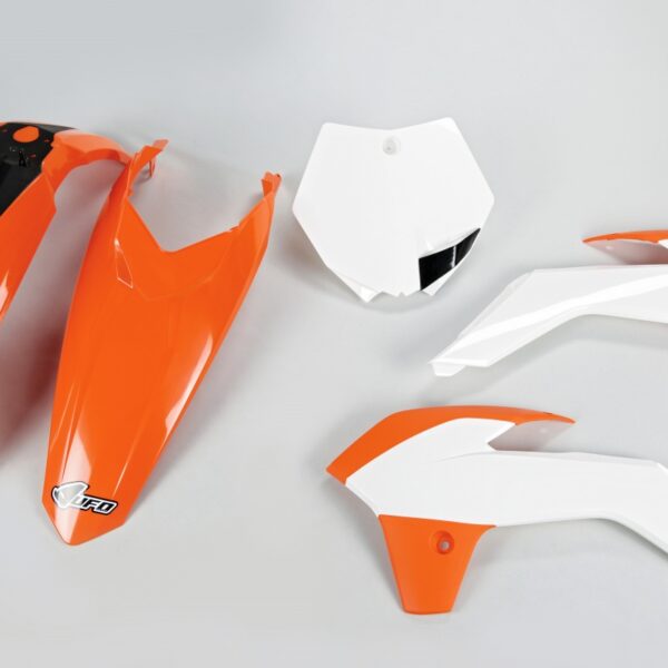 Komplet Plastików KTM SX 85 ’13-’17 Kolor OEM ’15 (Pomarańczowy/Biały) | UFO