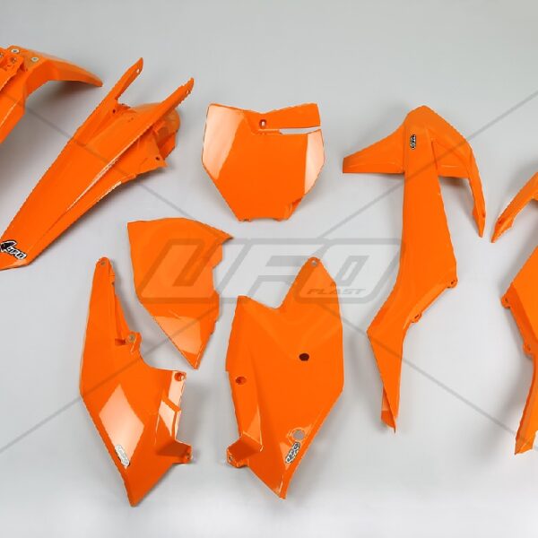 Komplet Plastików KTM SX/SX-F ’16-’18 ( z Wyjątkiem SX 250 ’16) Kolor Pomarańczowy (KT517E127) | UFO