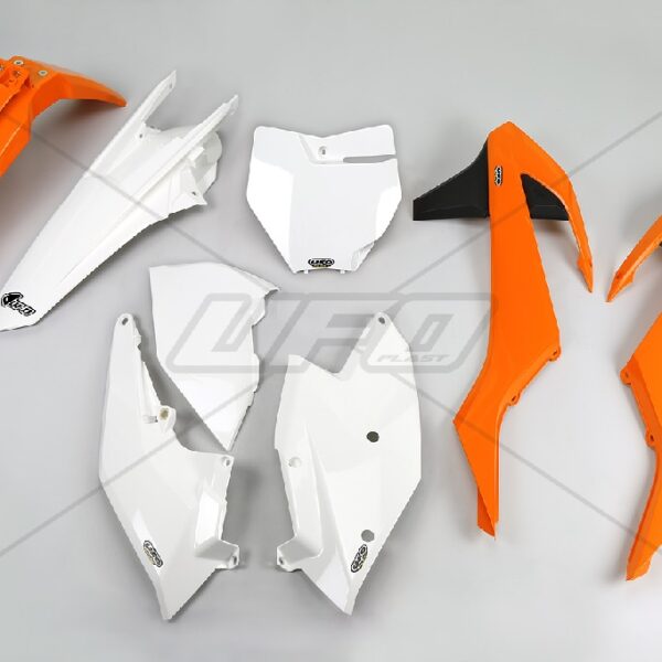 Komplet Plastików KTM SX/SX-F ’16-’18 (Z Wyjątkiem SX 250 ’16), Kolor OEM ’16 (Pomarańczowy/Biały) (KT517E999) | UFO