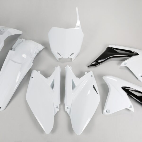 Komplet Plastików Suzuki RMZ 250 ’10-18 Kolor Biały (Su411E041) | UFO