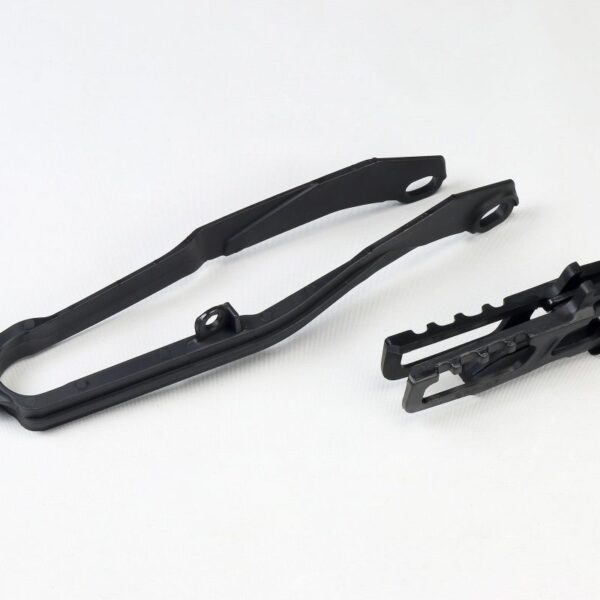 Komplet Ślizg + Prowadnica Łańcucha Honda CRF 450R/Rx ’19-20, Kolor Czarny | UFO