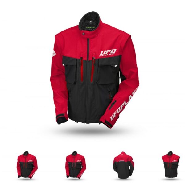 Kurtka Taiga Enduro (Odpinane Rękawy) Kolor Czarny Rozmiar XL – Kolekcja 2025/2026 | UFO