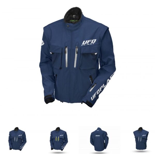 Kurtka Taiga Enduro (Odpinane Rękawy) Kolor Niebieski Rozmiar L – Kolekcja 2025/2026 | UFO