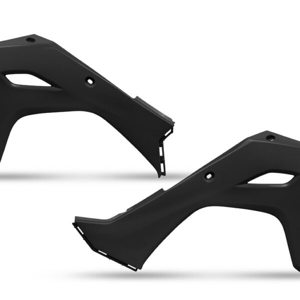 Osłony Chłodnicy Kawasaki KXF 250 ’25, KXF 450 ’24-’26 Kolor CZARNY | UFO