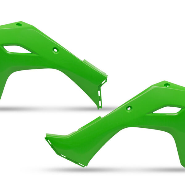 Osłony Chłodnicy Kawasaki KXF 250 ’25-’26, KXF 450 ’24-’26 Kolor Zielony | UFO