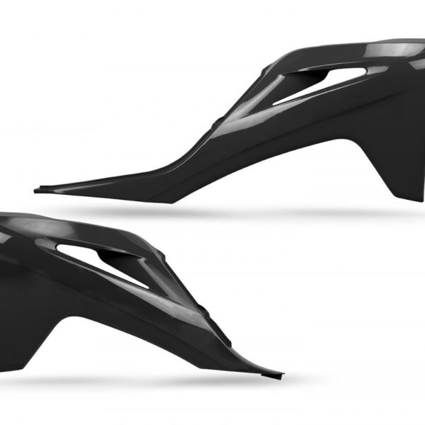 Osłony Chłodnicy Gas Gas MC 125, /MC-F/EC/EC-F/EX-F 250, /EX/EC 300, /EC-F/EX-F 350, /MC-F/EX-F 450 ’21-22, Kolor CZARNY | UFO