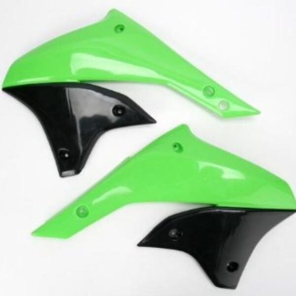 Osłony Chłodnicy Kawasaki KLX 450R ’07-’25 Kolor Zielony | UFO