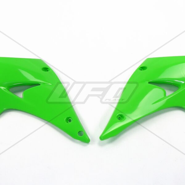 Osłony Chłodnicy Kawasaki KX 125/250 ’03-’17 Kolor Zielony | UFO