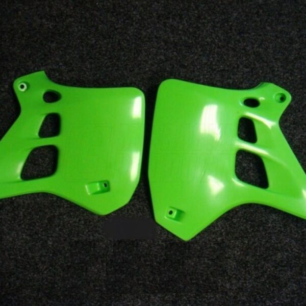 Osłony Chłodnicy Kawasaki KX 250 ’90-’91 Kolor Zielony | UFO