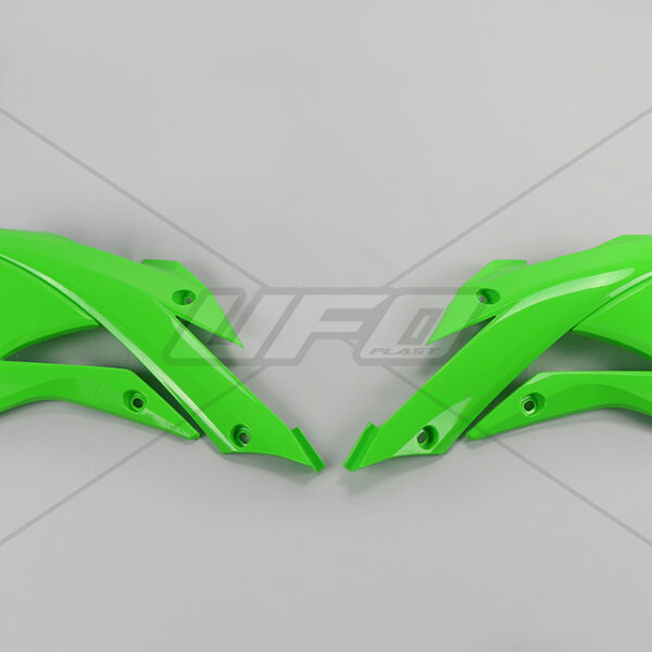 Osłony Chłodnicy Kawasaki KX 85 ’14-’21, KX 100 ’14-’21 Kolor Zielony | UFO