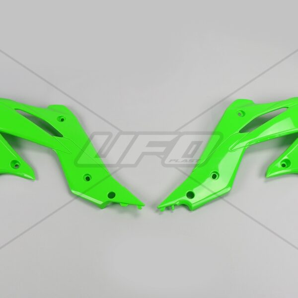 Osłony Chłodnicy Kawasaki KXF 250 ’13-’16 Kolor Zielony | UFO