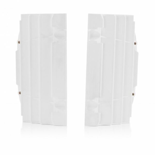 Osłony Chłodnicy (Kratki) KTM SXF 250-350-450 16-18; SX 125-150 16-18; SX 250 17-18; KTM Exc-EXCF 250-350-450-400 17-19; Husqvarna FC 125 ’16-’18, TC 125 ’16-’18, TC 250 ’17-’18, TE / TX / FE 250 / 350 / 450 ’17-’19 Kolor Biały | UFO