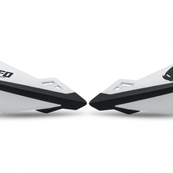 Osłony RĄK (HANDBARY) KTM SX/SX-F(SX-F) 125/150/250/350/450 ’14-’21, EXC 125/200 ’20-’21, EXC/EXCF(EXC-F) 250/300/350/450/500 TPI ’14-2023 Kolor Biały 21 – Zastąpiony PRZEZ PM01676040 | UFO