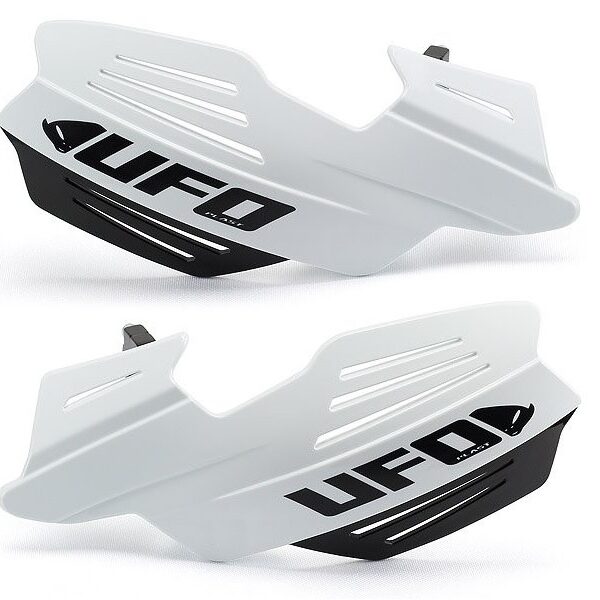 Osłony RĄK (HANDBARY) VULCAN Kolor Biały/Czarny (Z Mocowaniami) | UFO