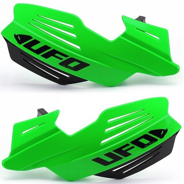 Osłony RĄK (HANDBARY) VULCAN Kolor Zielony/Czarny (Z Mocowaniami) | UFO