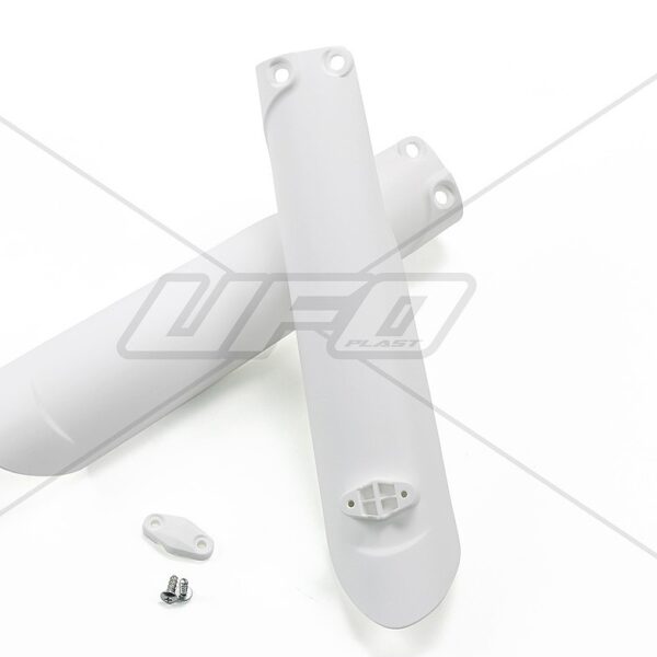 Osłony Teleskopów ( Amortyzatorów ) Przednich KTM SX/SX-F ’15-’22, EXC/EXCF ’16-’23 Tpi, Kolor Biały | UFO