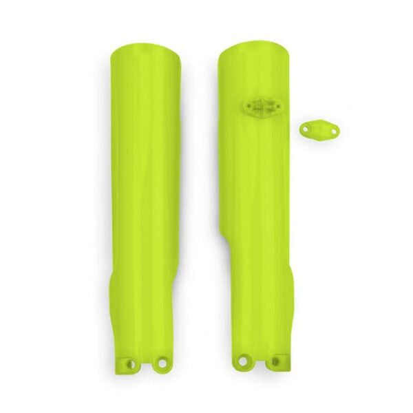 Osłony Teleskopów ( Amortyzatorów ) Przednich Husqvarna TC 125 / 250 ’23-’24, TE 150 / 250 / 300 ’24, FC / TX / FX / FE 300 / 350 / 450 / 501 ’24, Kolor Żółty Fluo – Zastąpiony przez KT05014104 | UFO