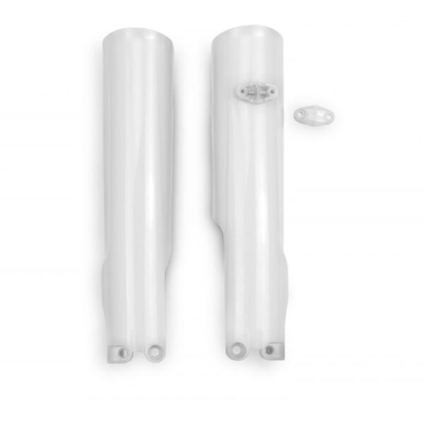 Osłony Teleskopów ( Amortyzatorów ) Przednich Husqvarna TC 125 / 250 ’23-’24, TE 150 / 250 / 300 ’24, FC / TX / FX / FE 300 / 350 / 450 / 501 ’24, Kolor Biały – Zastąpiony przez KT05014040 | UFO